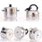 Stainless Steel Kitchen 60 Minutes Timer Clock Teapot Clockwork Cooking - Type 2 - 6