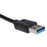 For PC Computer High-speed USB 3.0 Hub 4 Port Adapter Laptop Accessories - Black - 3