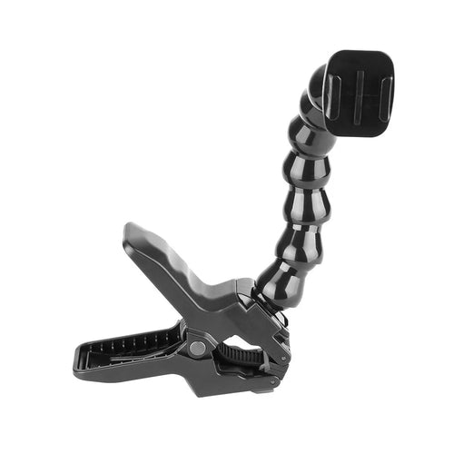 Flexible Action Camera Clamp Mount Adjustable Bracket Holder Stand for GoPro Hero 7/6/5/4 for SJCAM Xiaomi Yi 4K 4K+ Sports Cameras Accessories - 1