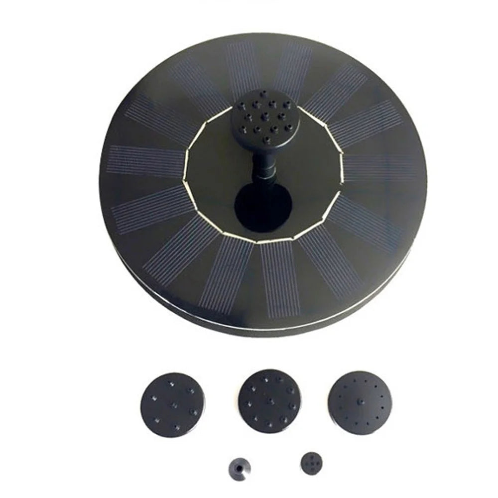 Water Floating Solar Powered Fountain Pump Brushless Bird Bath Fountain Pump Kit - 1