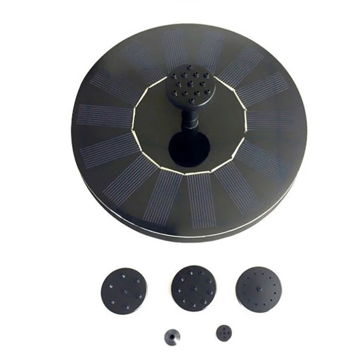 Water Floating Solar Powered Fountain Pump Brushless Bird Bath Fountain Pump Kit - 1