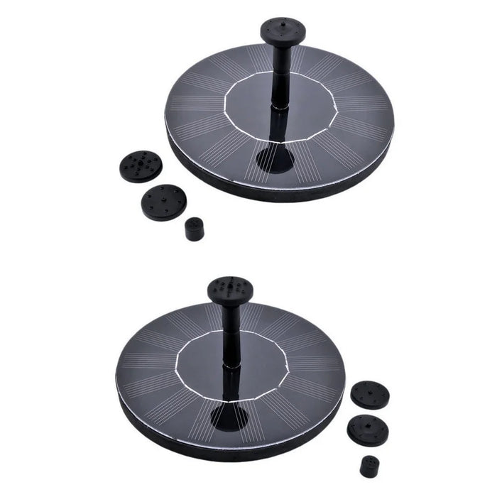 Water Floating Solar Powered Fountain Pump Brushless Bird Bath Fountain Pump Kit - 3