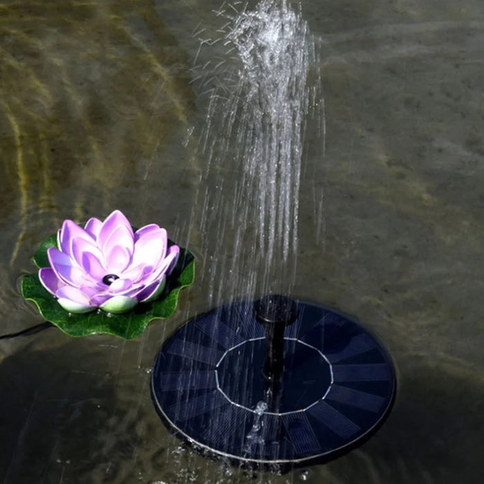 Water Floating Solar Powered Fountain Pump Brushless Bird Bath Fountain Pump Kit - 5
