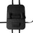 PU Leather Car Seat Back Organizer Backseat Storage Box - Black - 1