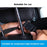 Auto Car Organizer Trunk Back Seat Universal Storage Bag Mesh Net Pocket - Black - 3