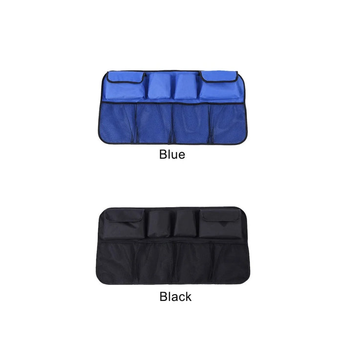 Auto Car Organizer Trunk Back Seat Universal Storage Bag Mesh Net Pocket - Black - 6