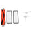 Main Brush Filters Side Brushes Parts for Xiaomi Mi Robot Vacuum Cleaner - 5 PCS - 7