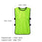 12PCS Adults Soccer Quick Drying Football Vest Practice Sports Vest Breathable Bibs - Fluorescent Green - 5
