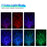 Multifunction Music Player with 4 Hypnotic Musics & Remote Control 12-LED & 7-Color Night Lights - White - 5