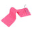 108 Keys USB Silicone Foldable Keyboard  Waterproof Dustproof USB Silent Keys - Pink - 6