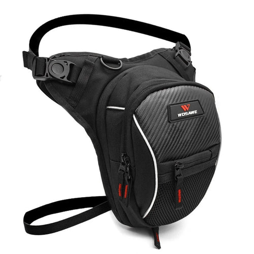 Drop Leg Bag Multifunctional Reflective Leg Bag Motorcycle Bike Cycling Waist Pack Thigh Bag - 1
