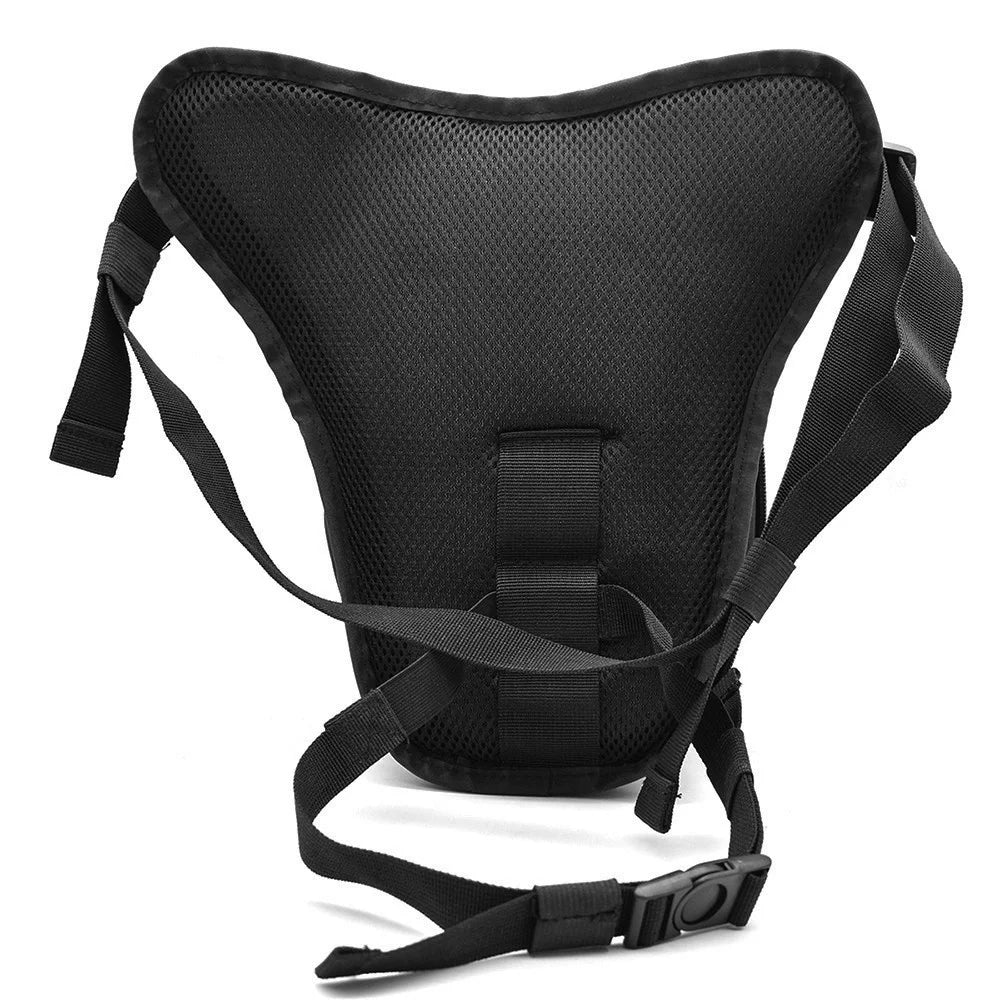 Drop Leg Bag Multifunctional Reflective Leg Bag Motorcycle Bike Cycling Waist Pack Thigh Bag - 4
