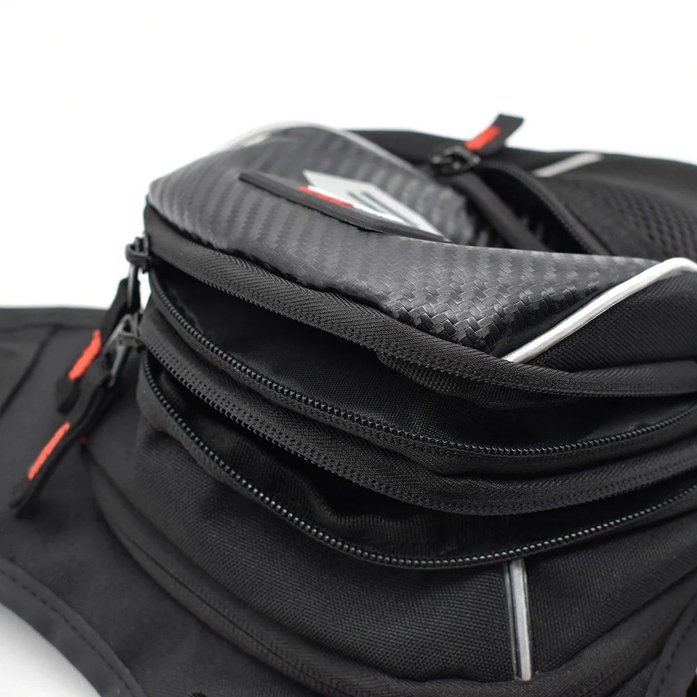 Drop Leg Bag Multifunctional Reflective Leg Bag Motorcycle Bike Cycling Waist Pack Thigh Bag - 7