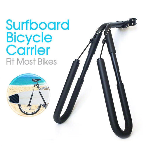 Surfboard Bicycle Carrier Rack Bike Adjustable Skimboard Kiteboard Holder - 1