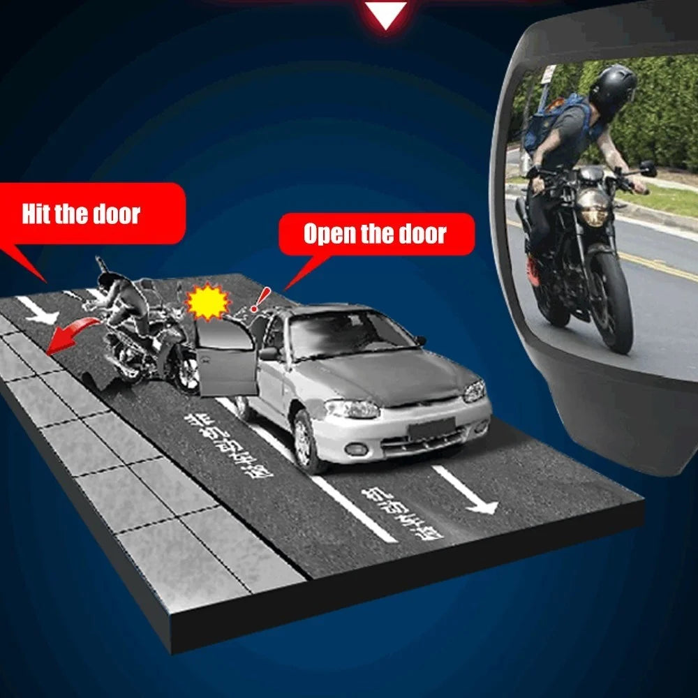 270 Degrees Wide Angle Car Rear Passenger Magnet Mirror Car Auxiliary Rearview Universal Interior Mirror Eliminate Blind Point for Car Safety Backseat - 4