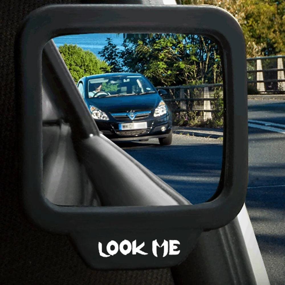 270 Degrees Wide Angle Car Rear Passenger Magnet Mirror Car Auxiliary Rearview Universal Interior Mirror Eliminate Blind Point for Car Safety Backseat - 5
