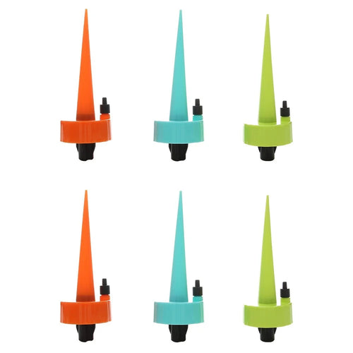 Automatic Plant Waterer Potted Flower Self Watering Devices Slow Release Bottle Irrigation Stake for Outdoor Indoor Plants - 6Pcs - 1