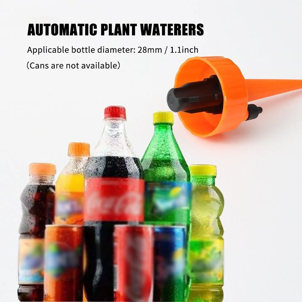 Automatic Plant Waterer Potted Flower Self Watering Devices Slow Release Bottle Irrigation Stake for Outdoor Indoor Plants - 6Pcs - 6