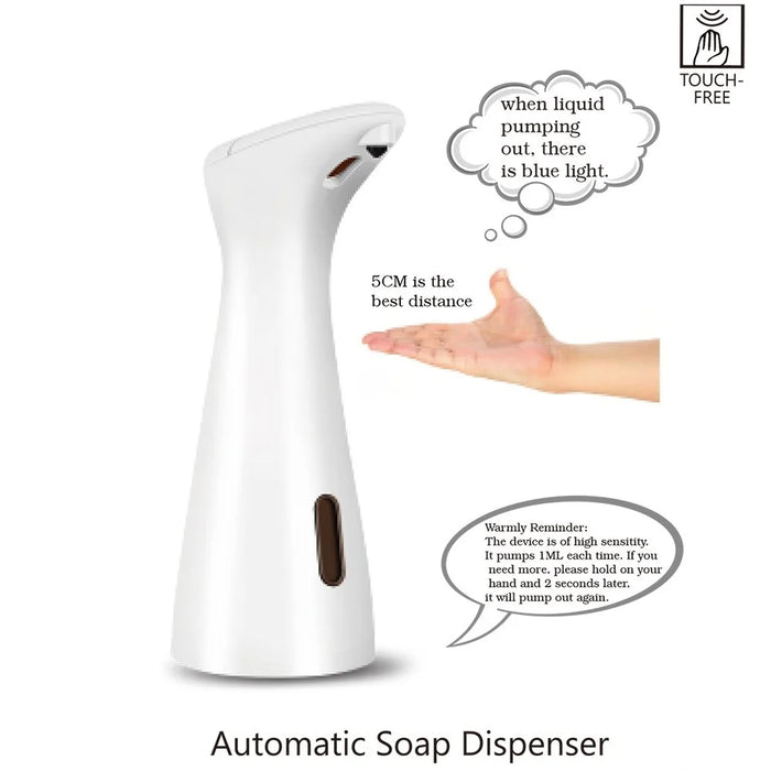200ML Household Automatic Liquid Soap Dispenser Touchless Sensor Soap Dispensers Pump - 4