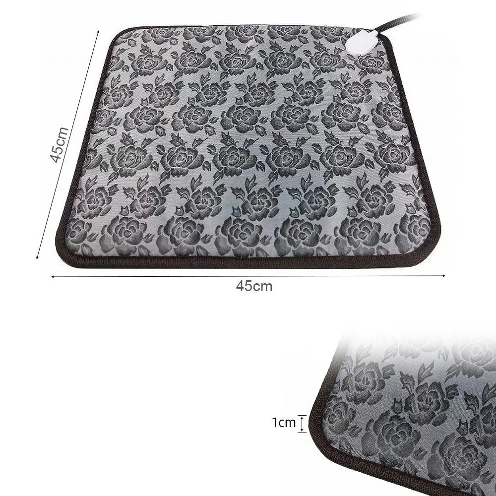 Pet Heating Pad Pet Winter Warmer Anti-Bite Tube Anti-Dirty Mat Bed Blanket Waterproof Electric Bed Mat for Dogs Cats - EU Plug - 4