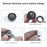 Solar TPMS Wireless Car Tire Pressure  Monitoring System with 4 External Sensors - 2