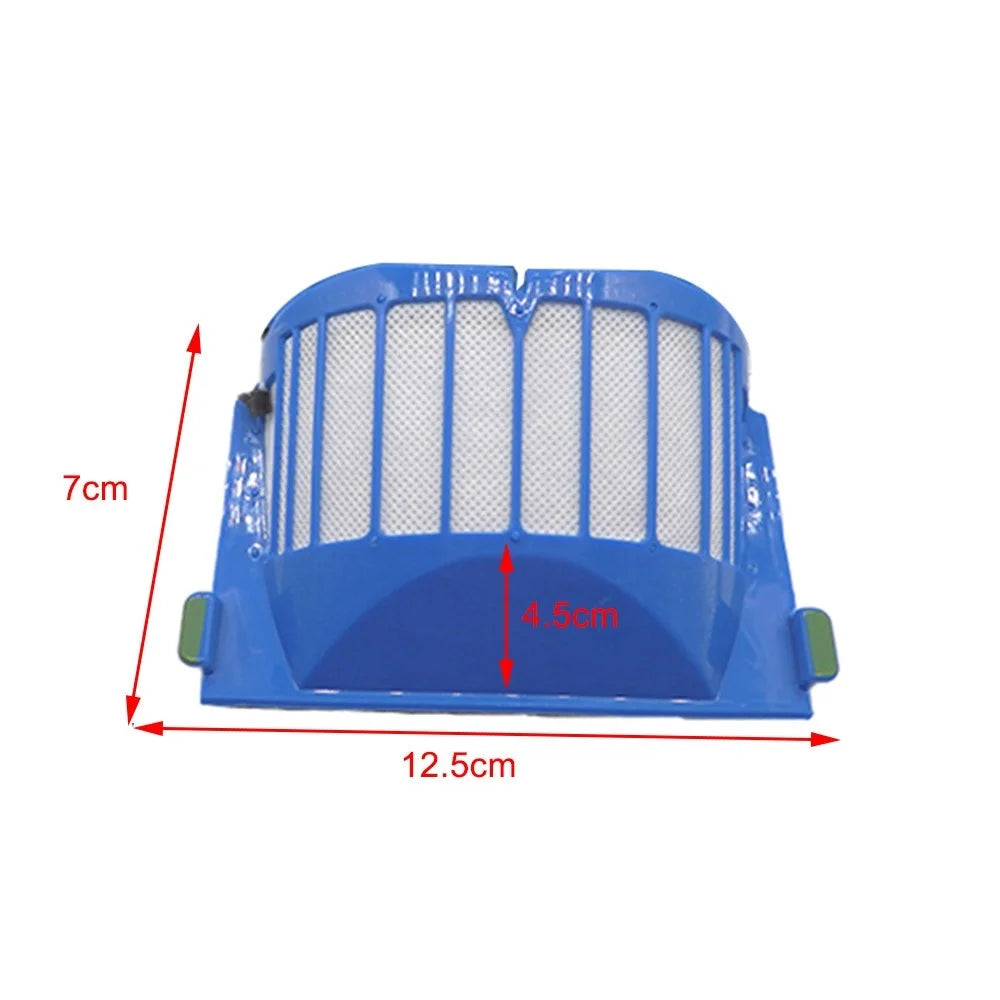 Robot Vacuum Cleaner Parts Blue Aero Vac Filter Replacement for iRobot Roomba 675 / 670 / 665 / 690 / 692 / 694 / 671 / 677 / 650 - 2