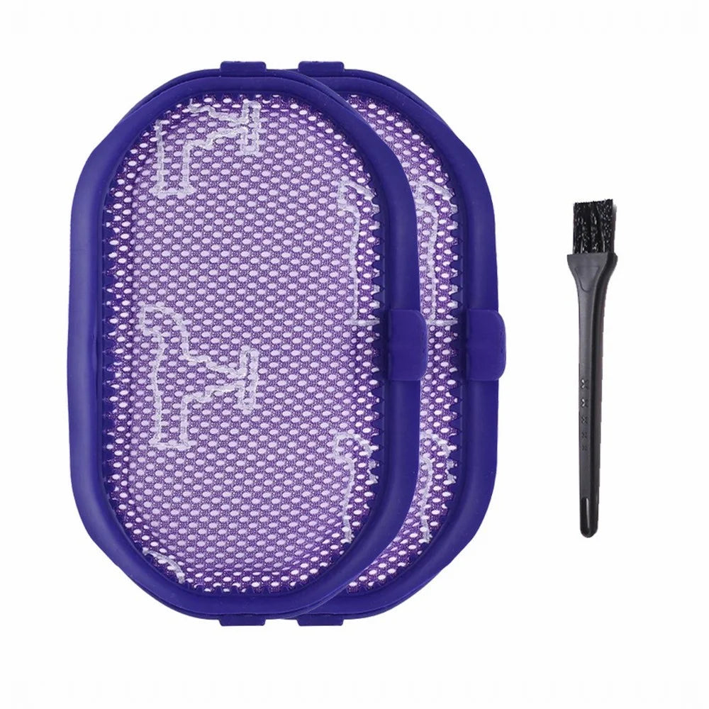 HEPA Motor Filter Replacement for Dyson DC30 DC31 DC44 DC56 Vacuum Cleaner - 2 Filters & 1 Brush - 6