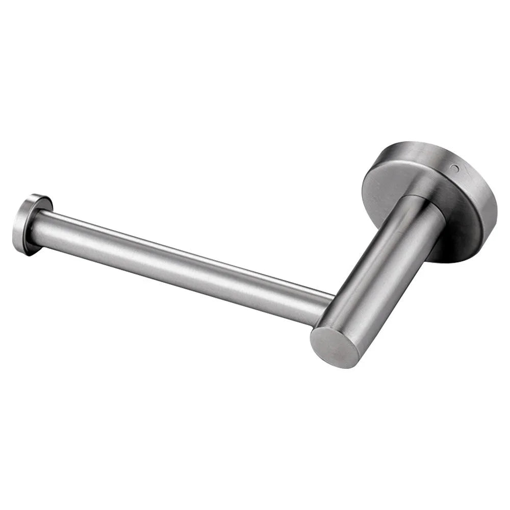 Toilet Paper Holder Polished Chrome Stainless Steel Toilet Roll Holder for Bathroom, Kitchen, Washroom Wall Mount - 1