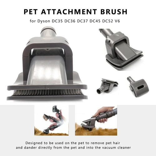 Pet Attachment Brush Vacuum Cleaner Animal Brush for Dyson DC35 DC36 DC37 DC45 DC52 V6 - 1