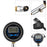 4 Units Switchable Digital LCD Tyre Tire Air Pump Pressure Gauge Tester - 3