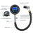 4 Units Switchable Digital LCD Tyre Tire Air Pump Pressure Gauge Tester - 7