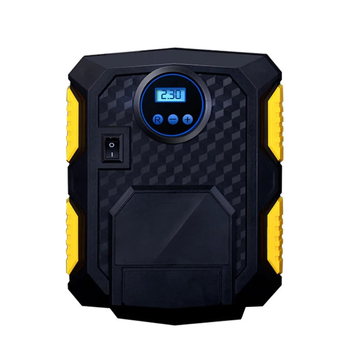 Portable Air Compressor Digital Display Car Tire Inflator Electric Auto Pump with Lightning Function - 3