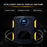 Portable Air Compressor Digital Display Car Tire Inflator Electric Auto Pump with Lightning Function - 4