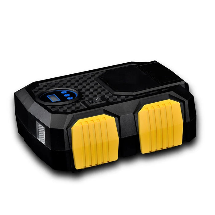 Portable Air Compressor Digital Display Car Tire Inflator Electric Auto Pump with Lightning Function - 7