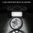 Portable Car Tire Inflator Air Compressor Auto Tire Pump with Emergency LED Lighting Function - 2
