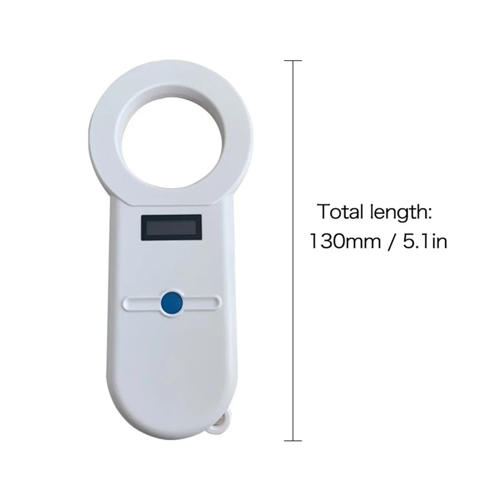 USB Charging Sensitive Digital Handheld Pet Scanner ISO11784/5 Animal Pet ID Reader Chip Transponder Microchip Scanner for Dog Cat Horse - 2