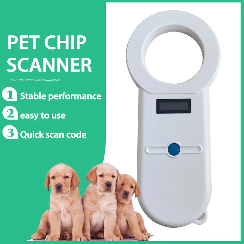 USB Charging Sensitive Digital Handheld Pet Scanner ISO11784/5 Animal Pet ID Reader Chip Transponder Microchip Scanner for Dog Cat Horse - 5