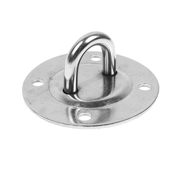 Hammock Sandbag Hanging Kit Anchor Point U-Shaped Hook Stainless Multi-Purpose Heavy Duty Fixed Disc for Swing - 3