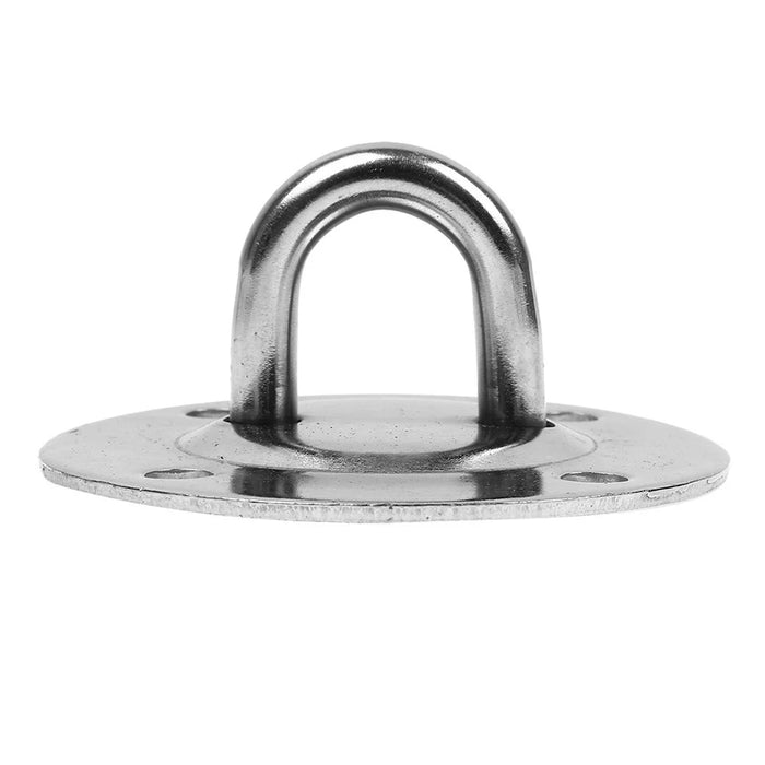 Hammock Sandbag Hanging Kit Anchor Point U-Shaped Hook Stainless Multi-Purpose Heavy Duty Fixed Disc for Swing - 6