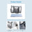 DODOPET Pet Carrier Portable Pet Cat Dog Pet Foldable Bag Up to 6KG for Travel Hiking Walking - Size: L - 4