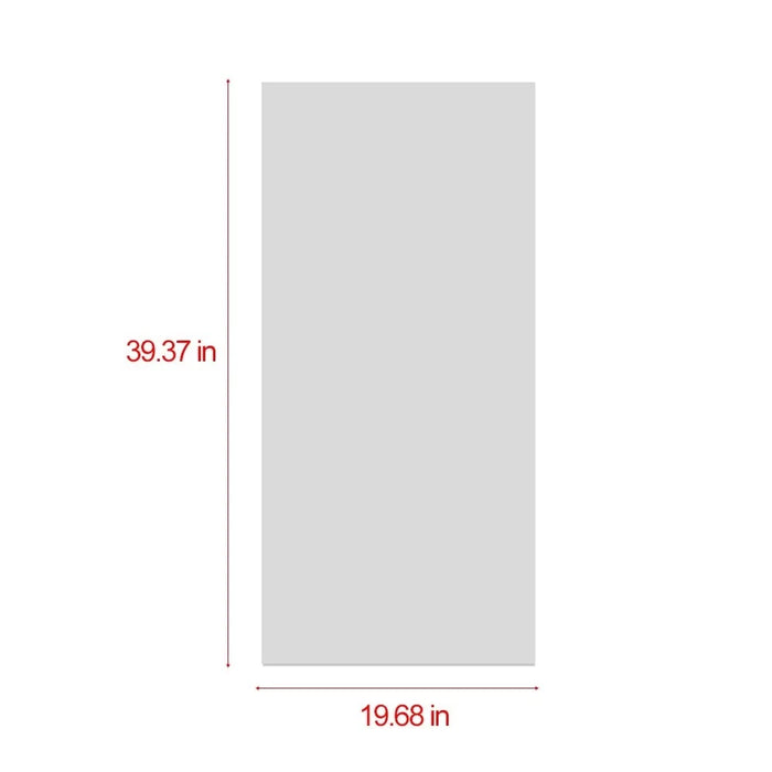 Flexible Non-Glass Mirror Sticker Mirror Sheets Self-Adhesive Plastic Mirror for Home Decoration - 5
