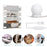 3 Lighting Modes Vanity LEDs Mirror Lights Kit with 10 Bulbs Adjustable 10 Brightness USB Mirror String Light for Makeup Dressing Table - 2