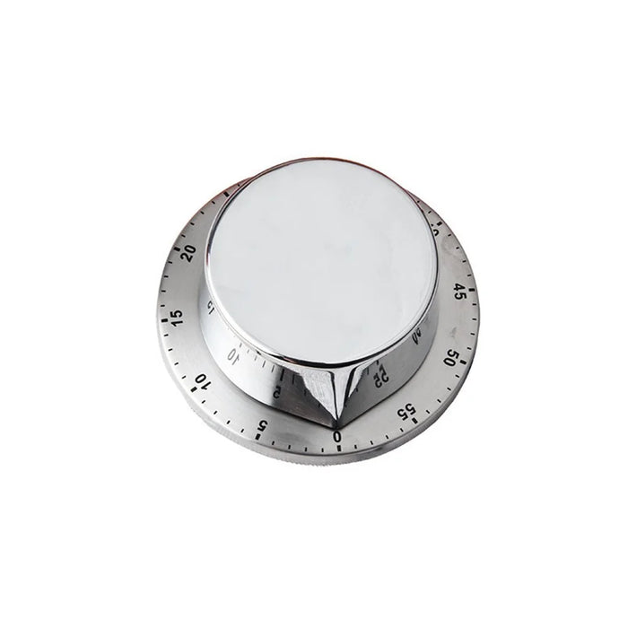 60MIN Stainless Steel Countdown Mechanical Magnetic Timer Quiet Counting For Cooking Baking Washing etc. - 6