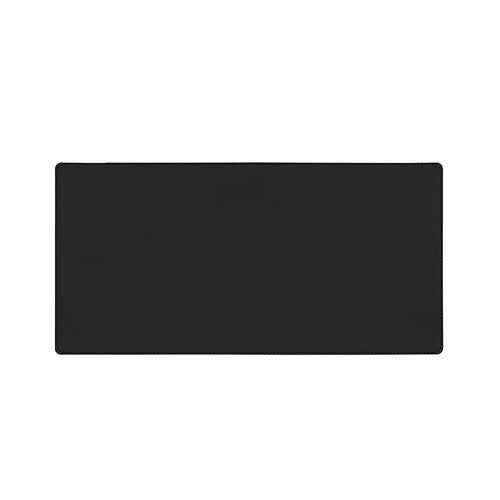 Double-Sided Mouse Pad Eco-friendly Cork PU Leather Desk Mat Waterproof Dustproof Mouse Mat - Black - 1