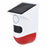 Solar Powered Wireless 433MHz Infrared Motion Sensor Detector Strobe Siren 120dB Alarm Waterproof PIR Sensor - Without Remote Control - 1