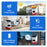 Solar Powered Wireless 433MHz Infrared Motion Sensor Detector Strobe Siren 120dB Alarm Waterproof PIR Sensor - Without Remote Control - 4