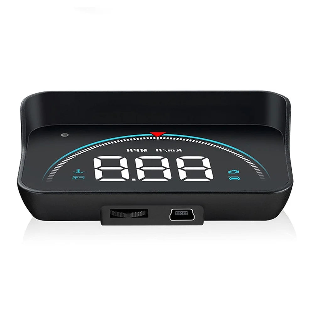 Intelligent Heads Up Display High Definition Refitted Speedometer [CE/RoSH Certified] for Automobile Vehicle Heads Up Display Car Digital Speedometer - 1