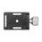 Quick Release Clamp 38mm Aluminum Screw Knob Clamp Compatible with Arca-Swiss QR Plate - 4