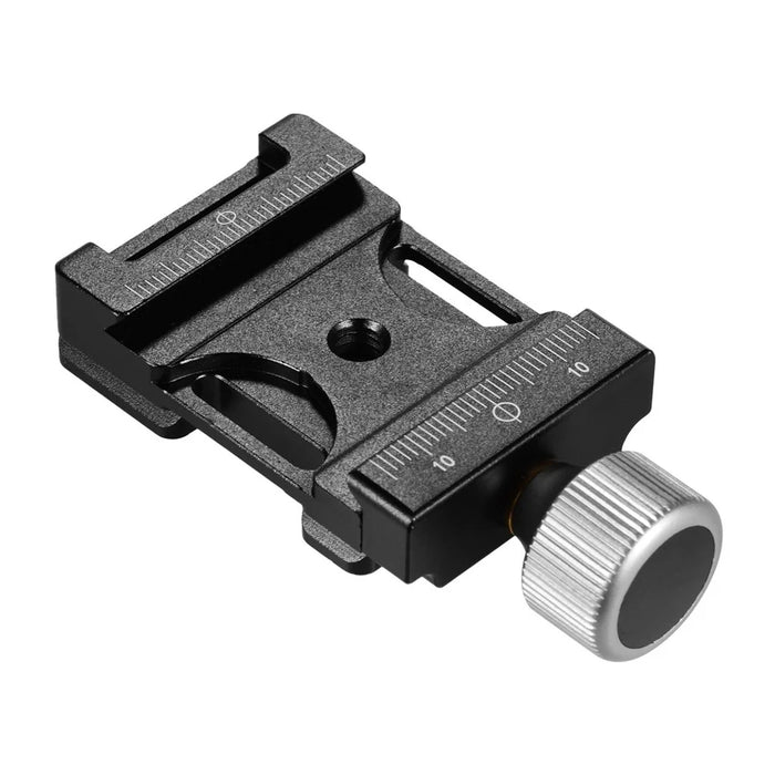 Quick Release Clamp 38mm Aluminum Screw Knob Clamp Compatible with Arca-Swiss QR Plate - 6