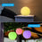 Dimmable Floatings Pool Light with RF Remote Control 16 Colors & 3 Dynamic Modes RGBW Color Changing LEDs Ball Lights - 6PCS - 3